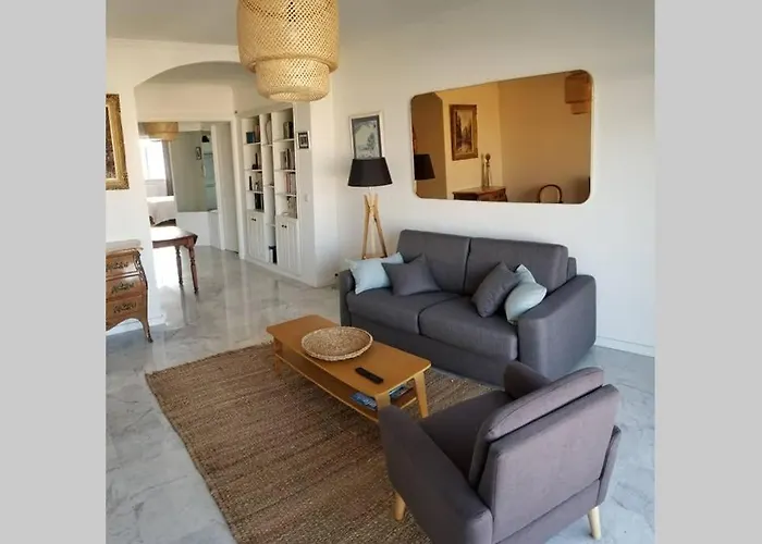 Апартаменты Les Sables - 75 M2 - 4 Stars Tourism Panoramic View Антиб